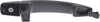 G3 09-10 REAR EXTERIOR DOOR HANDLE RH=LH, Smooth Black, w/ Cover and Lever and Cap