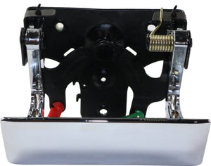 SILVERADO/SIERRA 1500 07-13 / 2500/3500 HD 07-14 TAILGATE HANDLE LEVER, Outside, All Chrome, w/o Keyhole, Excludes 2007 Classic