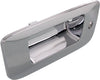 SILVERADO/SIERRA 1500 07-13 / 2500/3500 HD 07-14 TAILGATE HANDLE BEZEL, Outside, All Chrome, w/o Cam, w/ Keyhole, Excludes 2007 Classic