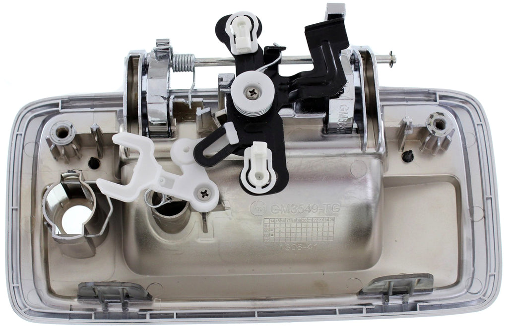 SILVERADO/SIERRA 1500 14-15 / 2500 HD/3500 HD 15-15 TAILGATE HANDLE, Outside, Chr, w/ Keyhole, w/o Cam Hole