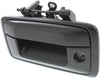 SILVERADO/SIERRA 1500 14-15 / 2500 HD/3500 HD 15-15 TAILGATE HANDLE, Outside, Prmd Blk, w/ Keyhole, w/o Cam Hole