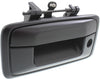 SILVERADO/SIERRA 1500 14-15 / 2500 HD/3500 HD 15-15 TAILGATE HANDLE, Outside, Prmd Blk, w/ Keyhole, w/o Cam Hole