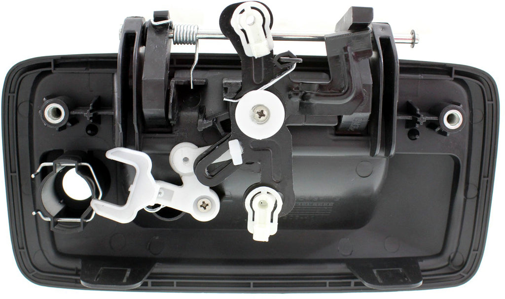 SILVERADO/SIERRA 1500 14-15 / 2500 HD/3500 HD 15-15 TAILGATE HANDLE, Outside, Prmd Blk, w/ Keyhole, w/o Cam Hole