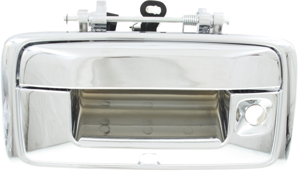 COLORADO 15-20 TAILGATE HANDLE, Outside, Chrome, w/ (Cam/Key Holes) and Cable