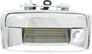 COLORADO 15-20 TAILGATE HANDLE, Outside, Chrome, w/ (Cam/Key Holes) and Cable
