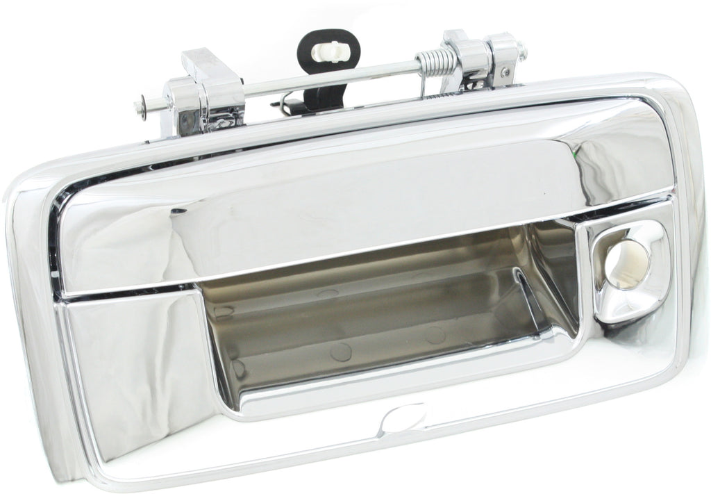 COLORADO 15-20 TAILGATE HANDLE, Outside, Chrome, w/ (Cam/Key Holes) and Cable