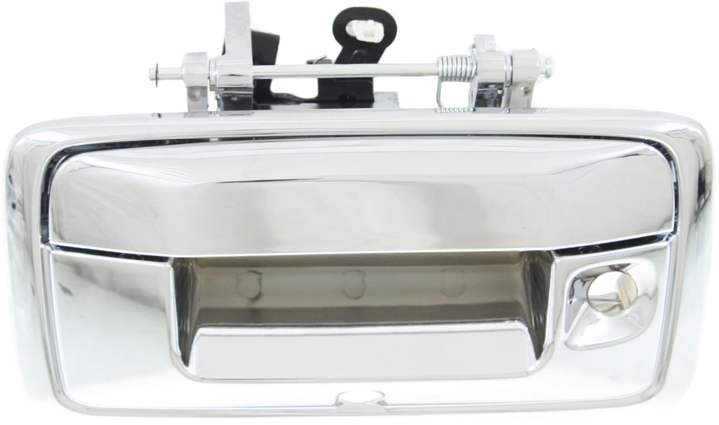 COLORADO 15-20 TAILGATE HANDLE, Outside, Chrome, w/ (Cam/Key Holes) and Cable