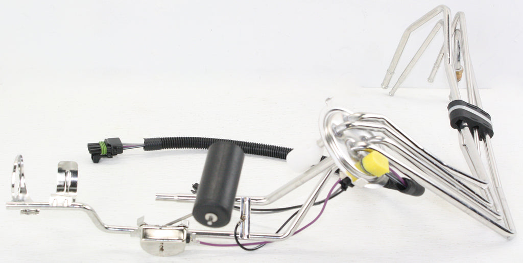 CAMARO 85-92 FUEL SENDING UNIT, 4 Ports, 3 Wires, w/ Fuel Sender, Lock Ring, Float and Strainer