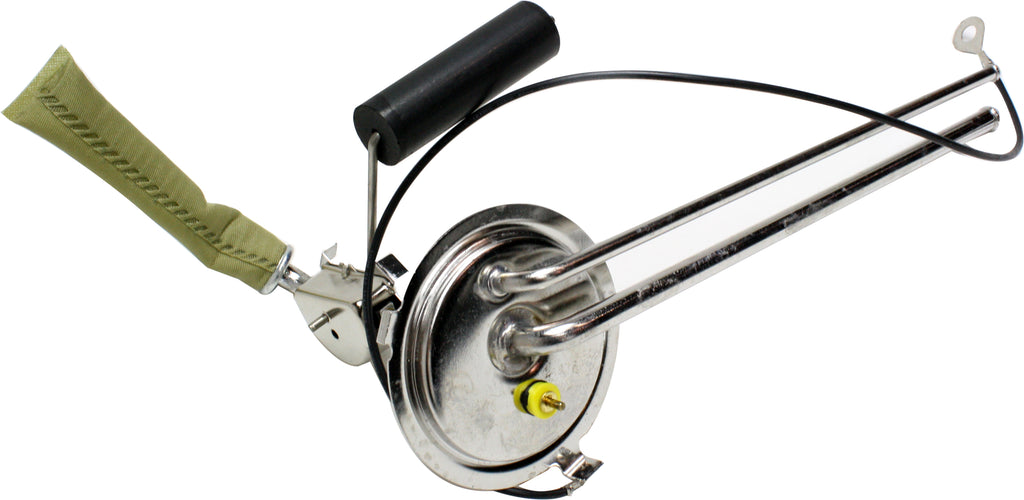 CAPRICE 71-72 FUEL SENDING UNIT, 2 Ports (1/4 in. Inlet, 3/8 in. Outlet), w/ Fuel Return Line, Fuel Sender, Float and Strainer