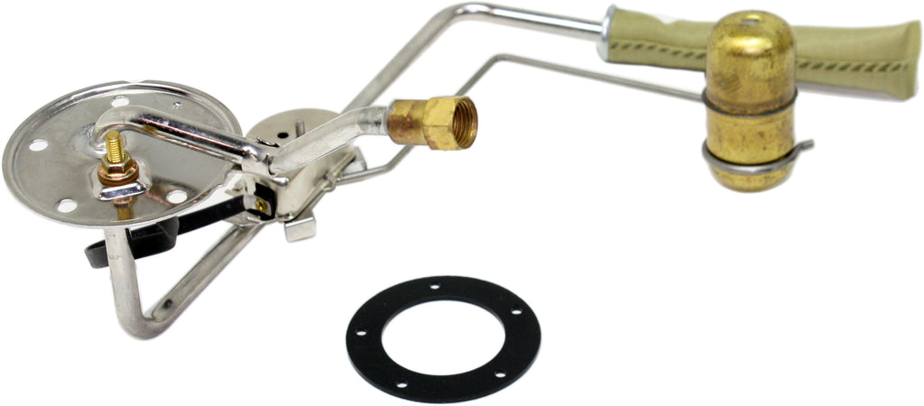 BEL AIR 55-57 FUEL SENDING UNIT, 1 Port (5/16 in. outlet), Stainless Steel, w/ Lock Ring and Fuel Strainer, Wagon (Except 9 passengers)