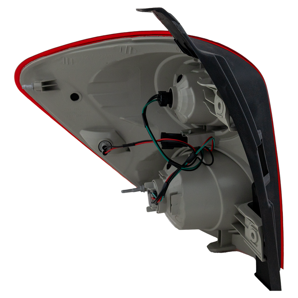 EQUINOX 10-15 TAIL LAMP RH, Assembly, Red and Clear Lens - CAPA