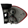 EQUINOX 10-15 TAIL LAMP LH, Assembly, Red and Clear Lens - CAPA