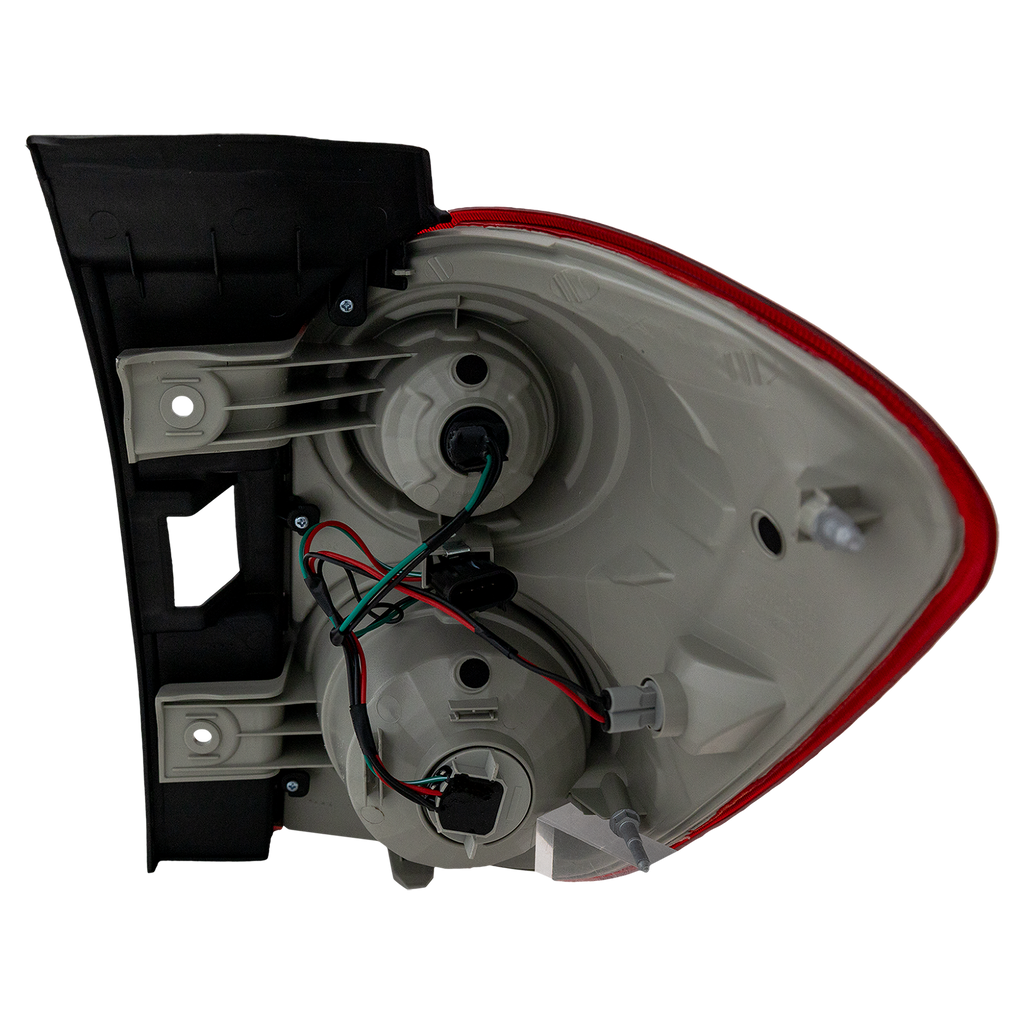 EQUINOX 10-15 TAIL LAMP LH, Assembly, Red and Clear Lens - CAPA
