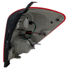 EQUINOX 10-15 TAIL LAMP LH, Assembly, Red and Clear Lens - CAPA