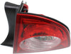 MALIBU 08-12 TAIL LAMP RH, Outer, Lens and Housing, LTZ Model