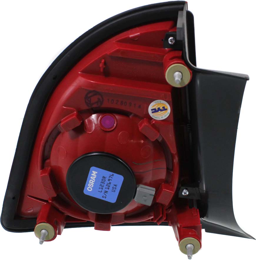 MALIBU 08-12 TAIL LAMP RH, Outer, Lens and Housing, LTZ Model