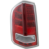 CHRYSLER 300 11-12 TAIL LAMP LH, Assembly, w/ Red Accent - CAPA