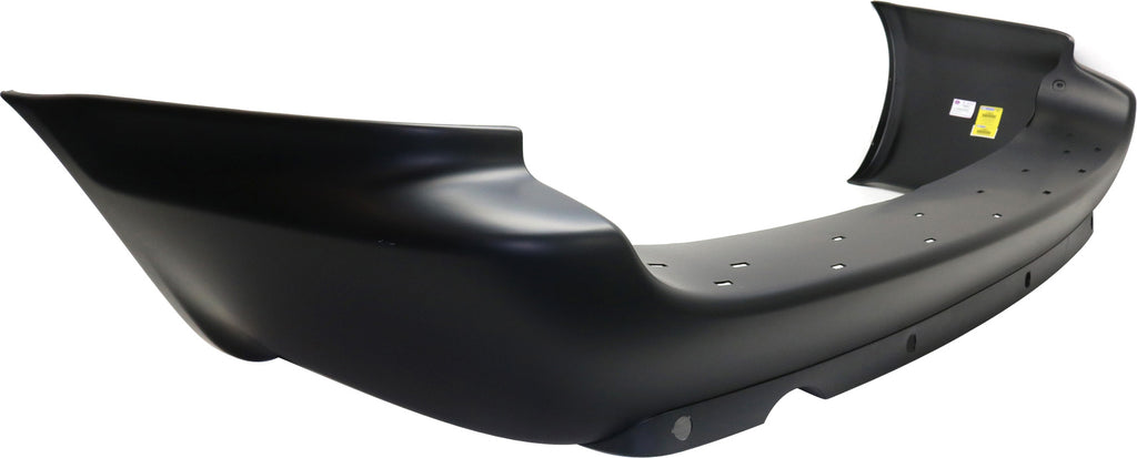 GRAND CARAVAN 05-07 REAR BUMPER COVER, Primed, w/ Rear Obj Snsr Holes, w/ Single Exh Hole and Blk Trim, w/o Chr Mldg, w/ Stow and Go Seat - CAPA