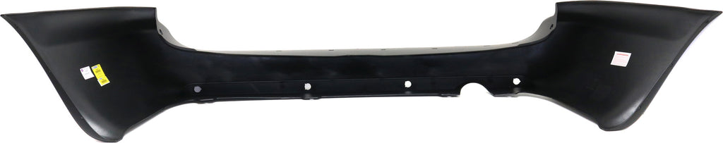 GRAND CARAVAN 05-07 REAR BUMPER COVER, Primed, w/ Rear Obj Snsr Holes, w/ Single Exh Hole and Blk Trim, w/o Chr Mldg, w/ Stow and Go Seat - CAPA