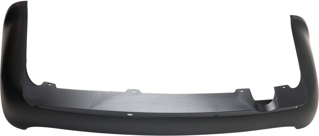 GRAND CARAVAN 05-07 REAR BUMPER COVER, Primed, w/ Rear Obj Snsr Holes, w/ Single Exh Hole and Blk Trim, w/o Chr Mldg, w/ Stow and Go Seat - CAPA
