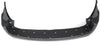 TOWN AND COUNTRY 08-10 REAR BUMPER COVER, Primed, w/o Molding and Parking Aid Snsr Holes