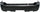 TRAILBLAZER 06-09 REAR BUMPER COVER, Primed, LT Model - CAPA
