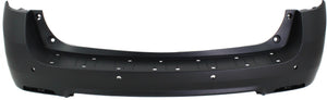 EQUINOX 10-15 REAR BUMPER COVER, Upper, Primed, w/ Chrome Pkg, w/ Obj Snsr Holes - CAPA