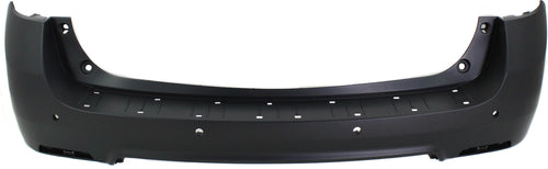 EQUINOX 10-15 REAR BUMPER COVER, Upper, Primed, w/ Chrome Pkg, w/ Obj Snsr Holes - CAPA