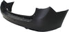 EQUINOX 10-15 REAR BUMPER COVER, Upper, Primed, w/ Chrome Pkg, w/ Obj Snsr Holes - CAPA
