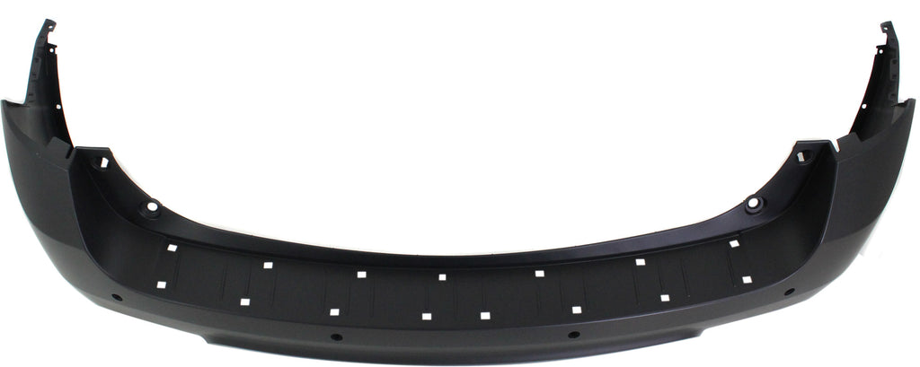 EQUINOX 10-15 REAR BUMPER COVER, Upper, Primed, w/ Chrome Pkg, w/ Obj Snsr Holes - CAPA