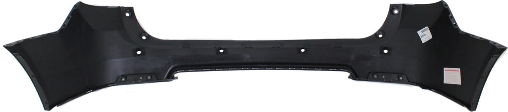EQUINOX 10-15 REAR BUMPER COVER, Upper, Primed, w/ Chrome Pkg, w/ Obj Snsr Holes - CAPA