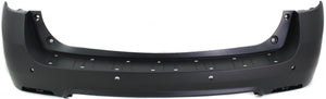 EQUINOX 10-15 REAR BUMPER COVER, Upper, Primed, w/ Chrome Pkg, w/ Obj Snsr Holes