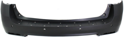 EQUINOX 10-15 REAR BUMPER COVER, Upper, Primed, w/ Chrome Pkg, w/ Obj Snsr Holes
