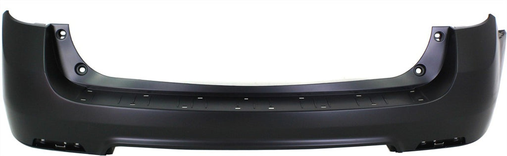 EQUINOX 10-17 REAR BUMPER COVER, Upper, Primed, w/o Chrome Pkg, w/o Obj Snsr Holes - CAPA