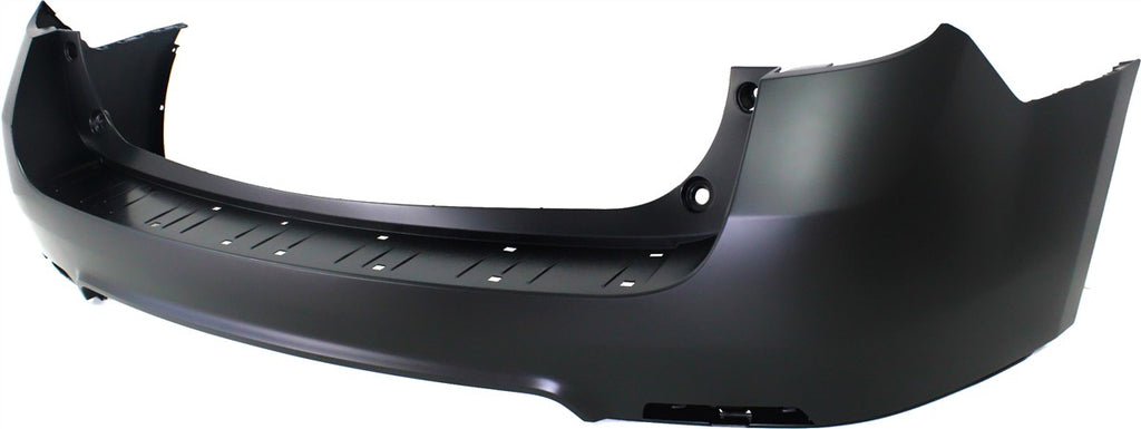 EQUINOX 10-17 REAR BUMPER COVER, Upper, Primed, w/o Chrome Pkg, w/o Obj Snsr Holes