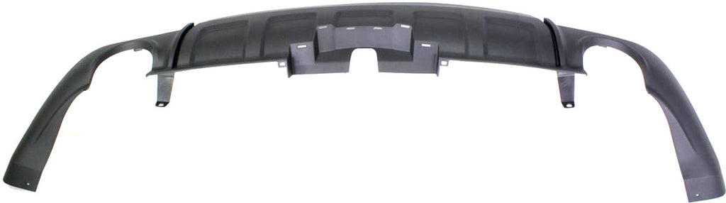 EQUINOX 10-15 REAR BUMPER COVER, Lower, Txtd, w/o Chrome Pkg and OS Holes, w/ Dual Exh Holes, LT Model