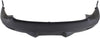 Rear Bumper Cover Textured For 2009-2012 Chevrolet Traverse Without ROS Holes With Single Exh Hole Coupe Replacement REPC760157