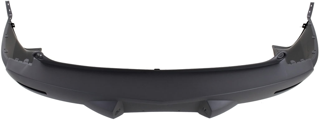 Rear Bumper Cover Textured For 2009-2012 Chevrolet Traverse Without ROS Holes With Single Exh Hole Coupe Replacement REPC760157