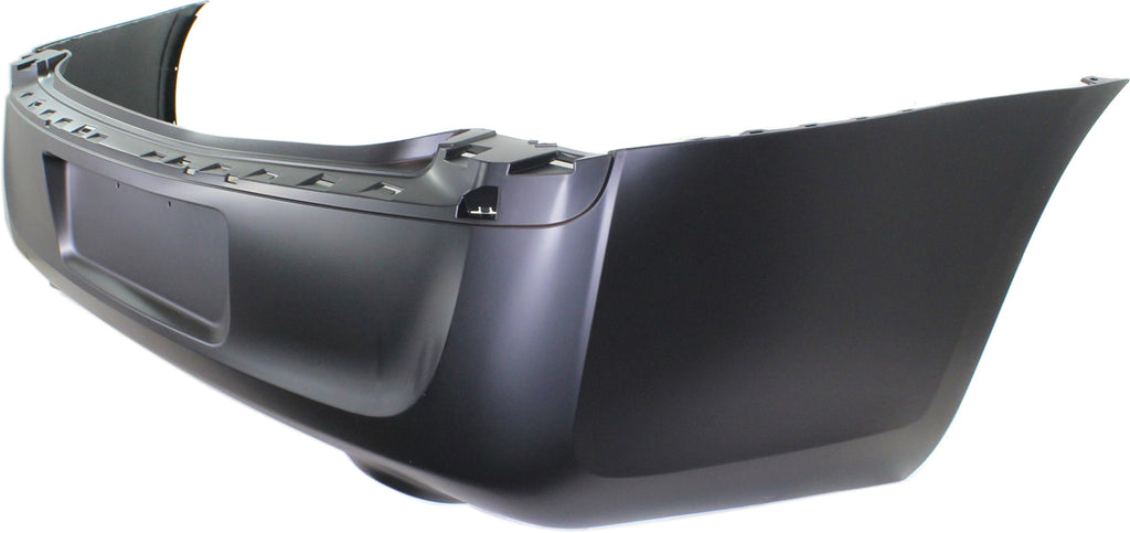 CHRYSLER 300 11-14 REAR BUMPER COVER, Primed, w/ Dual Exhaust Holes, w/o Parking Aid Sensor Holes, (Exc. SRT-8 Model) - CAPA