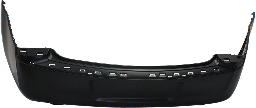 CHRYSLER 300 11-14 REAR BUMPER COVER, Primed, w/ Dual Exhaust Holes, w/o Parking Aid Sensor Holes, (Exc. SRT-8 Model)