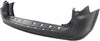 GRAND CARAVAN 11-20 REAR BUMPER COVER, Primed, w/o Blind Spot Sensor Holes, w/ Parking Aid Sensor Holes