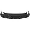 TRAVERSE 09-12 REAR BUMPER COVER, Textured, w/ Dual Exh Holes - CAPA