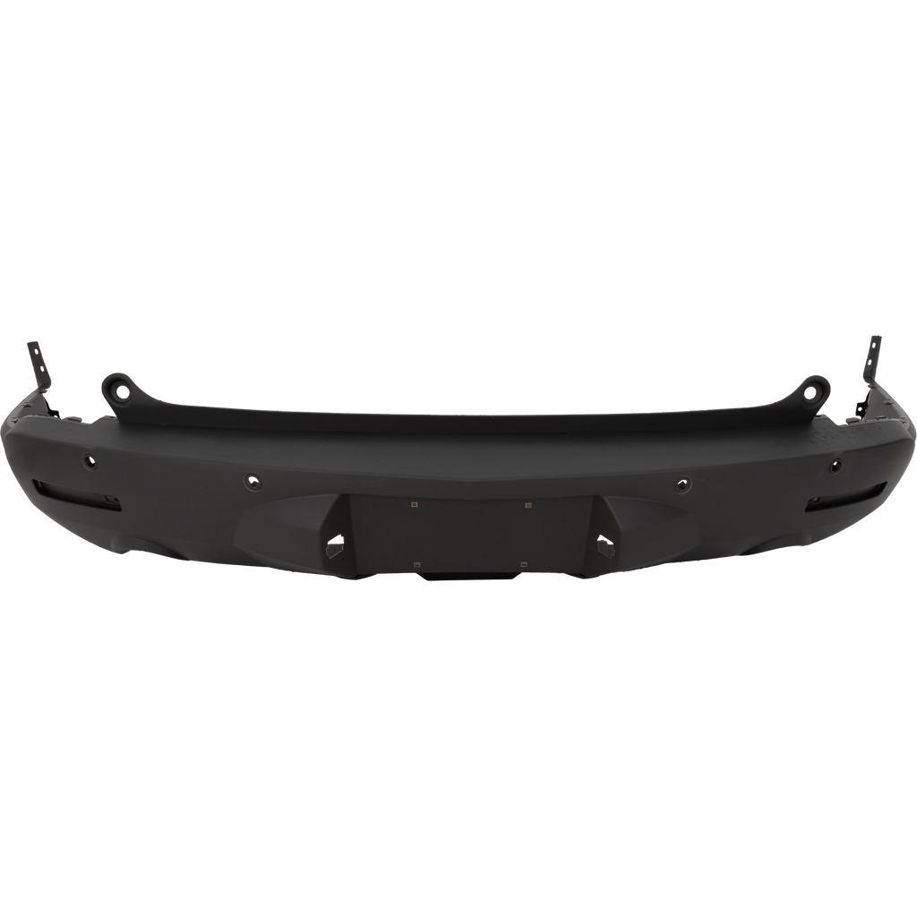 TRAVERSE 09-12 REAR BUMPER COVER, Textured, w/ Dual Exh Holes - CAPA