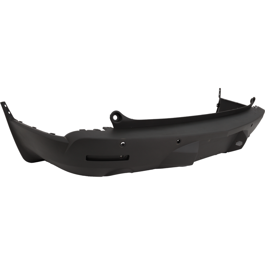 TRAVERSE 09-12 REAR BUMPER COVER, Textured, w/ Dual Exh Holes - CAPA