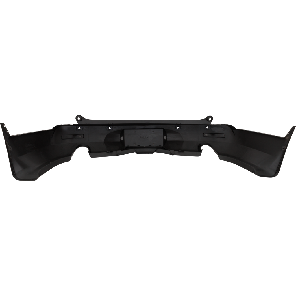 TRAVERSE 09-12 REAR BUMPER COVER, Textured, w/ Dual Exh Holes - CAPA