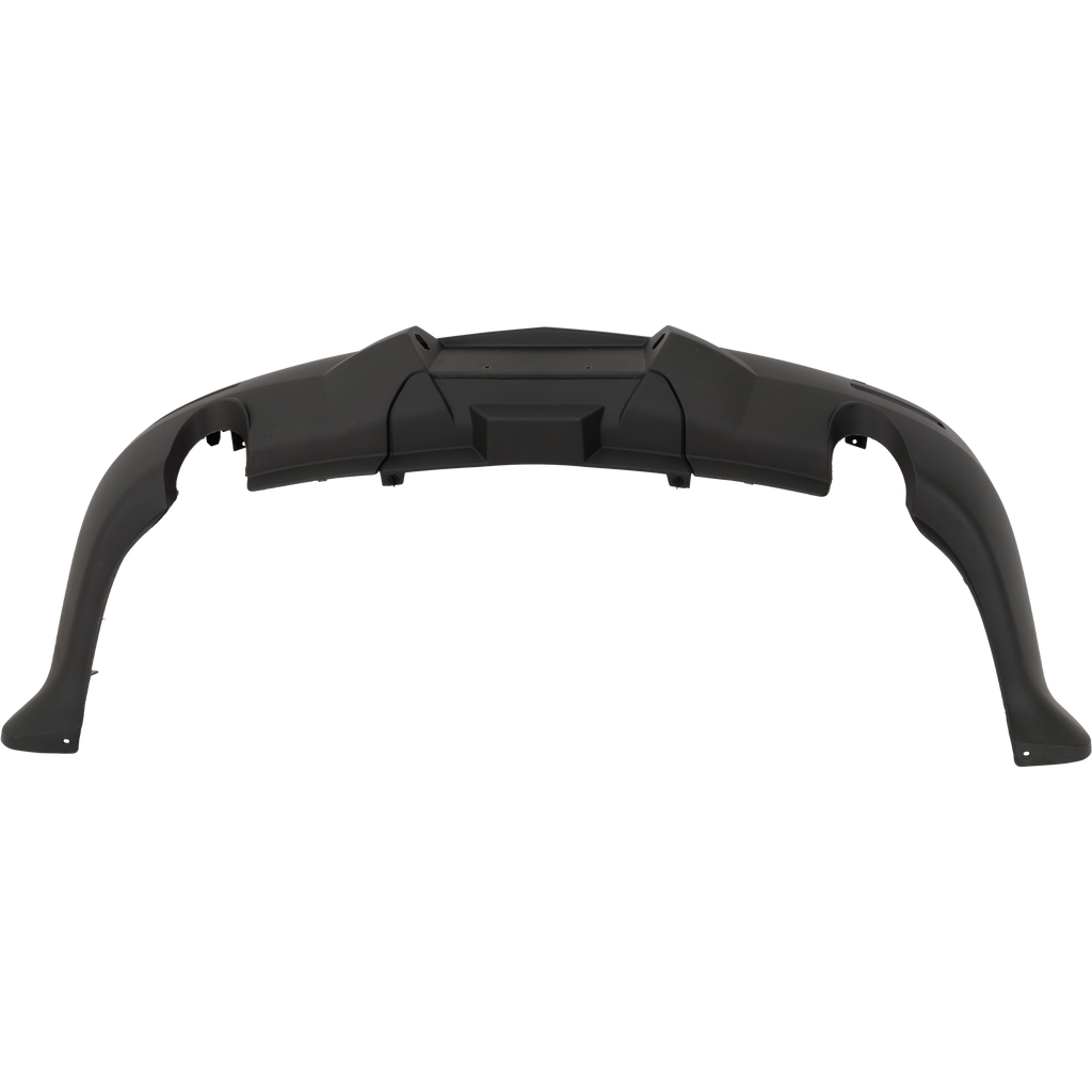 TRAVERSE 09-12 REAR BUMPER COVER, Textured, w/ Dual Exh Holes - CAPA
