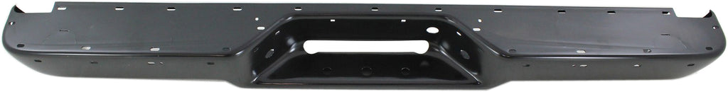 C/K SERIES P/U 88-98 / SUBURBAN 92-99 STEP BUMPER, FACE BAR ONLY, w/o Pad, w/ Pad Provision, w/o Mounting Bracket, Powdercoated Black, w/ Strip Holes, Fleetside