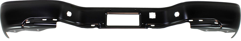 SILVERADO/SIERRA STEPSIDE 99-04 / TAHOE 00-06 STEP BUMPER, FACE BAR ONLY, w/o Pad, w/ Pad Provision, w/o Mounting Bracket, Black