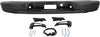 SILVERADO 1500 99-06 STEP BUMPER, FACE BAR AND PAD, w/ Pad Provision, w/ Mounting Bracket, Black, Fleetside, Includes 2007 Classic