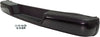 EXPRESS/SAVANA VAN 96-23 STEP BUMPER, FACE BAR AND PAD, w/ Pad Provision, w/o Mounting Bracket, Black, w/o Object Sensor Holes